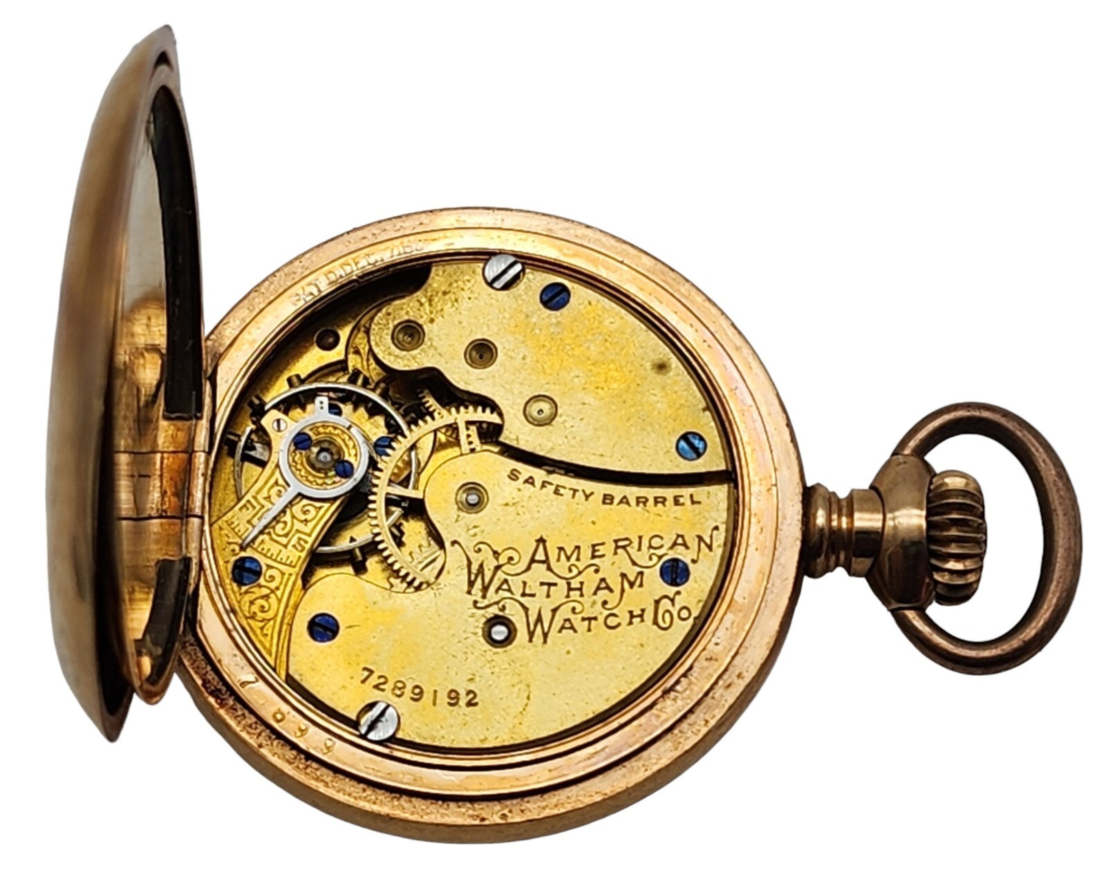 1896 Antique WALTHAM Gold Filled Pocket Watch 7289192 eBay