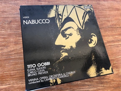 3x Box Set 33 Rpm GIUSEPPE VERDI Rigoletto Nabucco Messa da Requiem (Karajan) - Picture 4 of 10