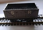 Triang OO Gauge 7 Plank Brown Open Wagon SR 12530 With Coal Load