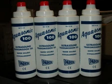 Aquasonic 100 Ultrasound Transmission Gel Parker Lab 8.5 oz Tube (4 Pack)