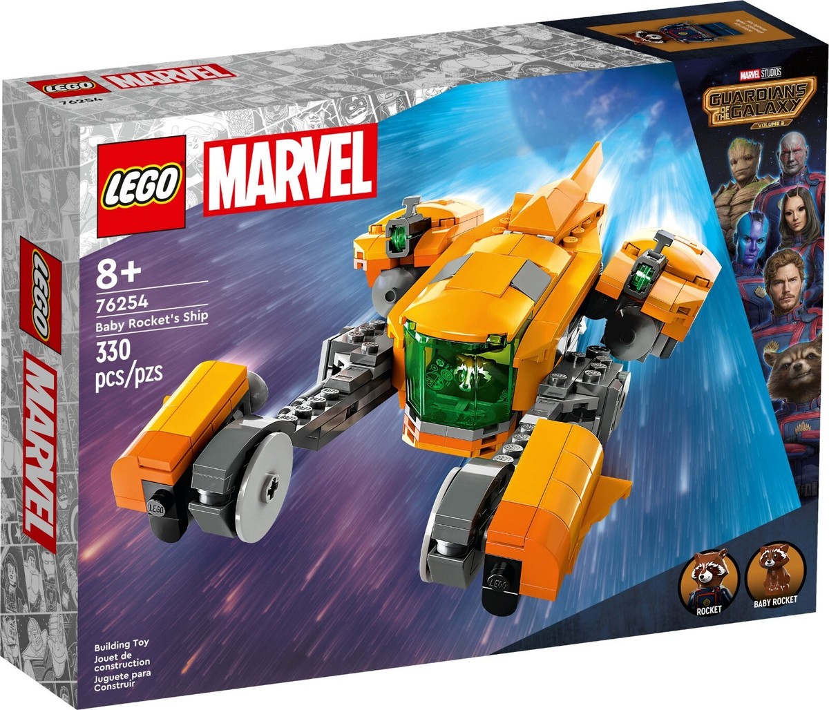 LEGO MARVEL STUDIOS GUARDIANS OF THE GALAXY 76254 Baby Rocket's