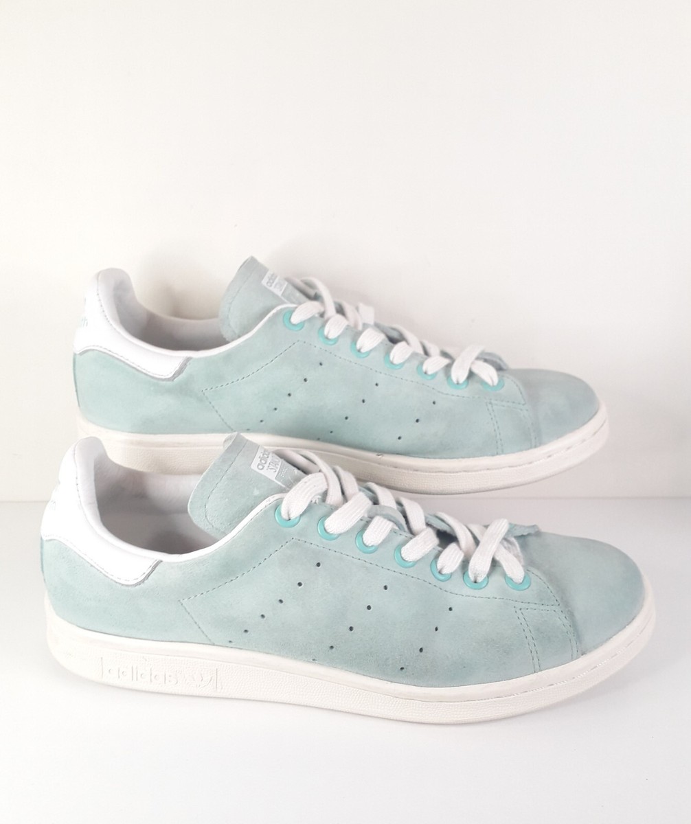 Mens Adidas Adidas Originals Stan Smith Suede Mint Men's Shoes