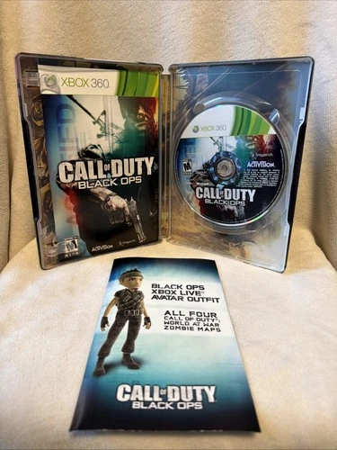 Call of Duty: Black Ops | Xbox 360 | Steelbook Edition, Complete, Tested
