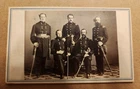 CDV of the Staff Officers of New York Gov Horatio Seymour. Very Pristine w/ Ids