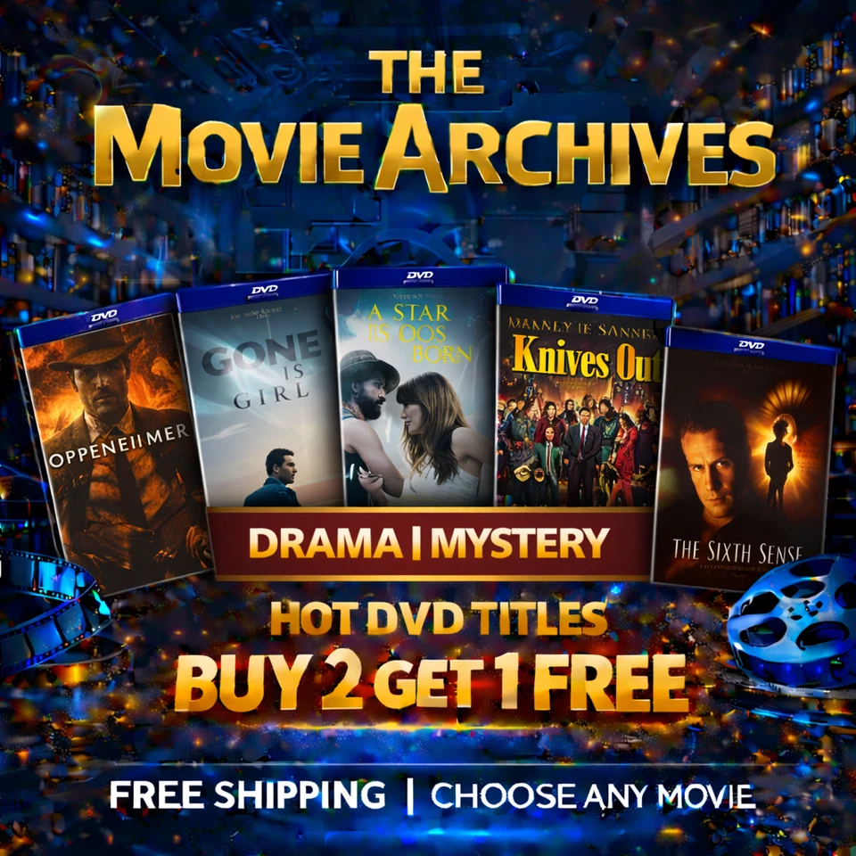Buy 2 Get 1 FREE Movies | Drama | DVD Collection | Free Shipping - Image 1 of 1
