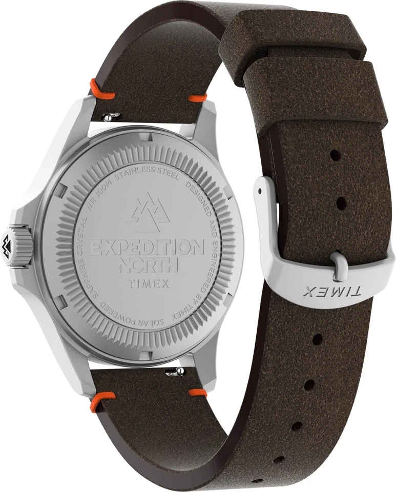 New Timex Expedition North Field Solar Stainless Steel Sapphire TW2V64100 - image 2 of 4
