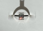 Moissanite Engagement/Wedding Ring Solitaire Emerald Cut 925 Sterling Silver 6 — photo 1
