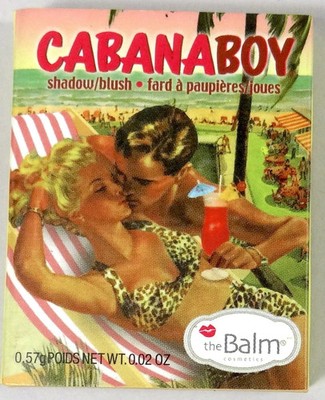 The Balm Cabana Boy Shadow and Blush ~ Sample Travel Size 0.57 g / 0.02 oz ~ NEW