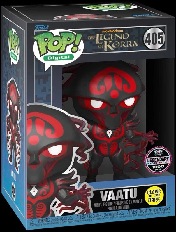 Avatar Legends Series Digital Glow Vaatu Funko Pop #405 LE 1,709