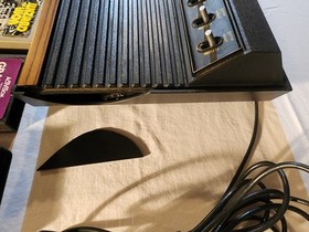 Atari 2600 System Bundle w/ 4 Controllers 15 games Extras Not Tested