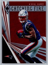 2019 Panini Phoenix Catching Fire Red Prizm /299 RC #2 N'Keal Harry