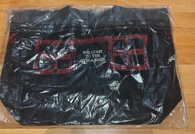 LADY GAGA MAYHEM BALL TOUR OFFICIAL BLACK OPERA HAUS TOTE BAG NEW