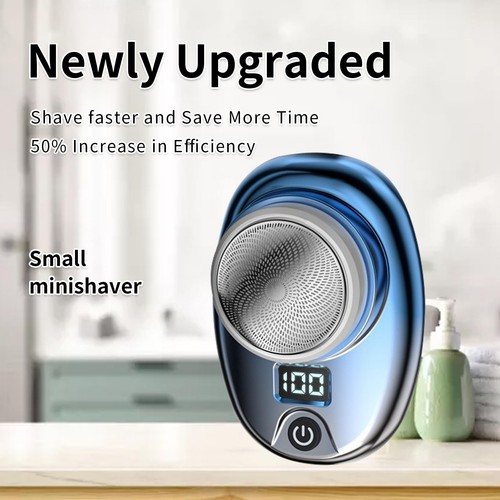 Mini Shaver Portable, Micro Wet and Dry Men's Beard Shaver USB Rechargeable W... - Picture 6 of 6