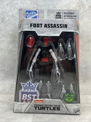TMNT 5  Action Figure Foot Assassin (Red) Loyal Subjects BST AXN - See Pics
