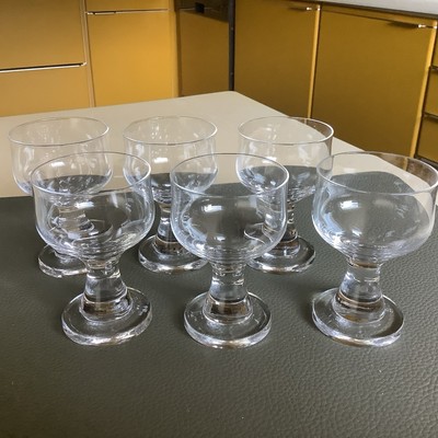 Spiegelau 6 Aperitif Gläser Serie Fjord - 70er Jahre - Vintage -
