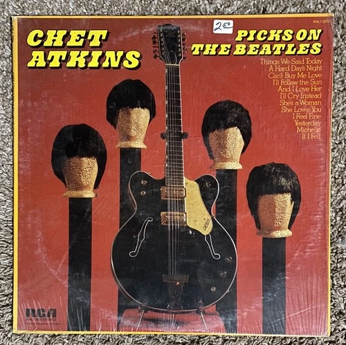 CHET ATKINS Picks On The Beatles - RCA ANL1-2002 LP Vinyl Record - EX