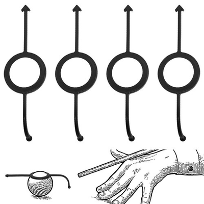 #ad #ad 4Pcs Black Billiard Aiming Training Aid Pool Billiards Table Accessories $8.80