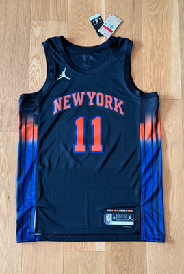 NIKE NEW YORK KNICKS JALEN BRUNSON STATEMENT EDITION JORDAN SWINGMAN JERSEY MSG!