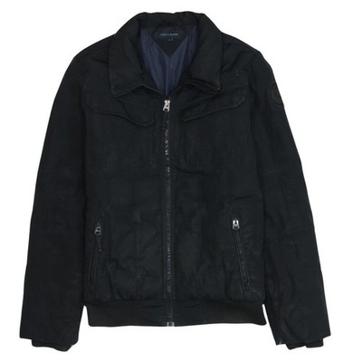 Tommy Hilfiger Bomberjacke Herren schwarz S Classic Full Zip Baumwollmischung