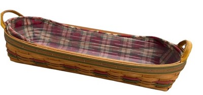 Vg Longaberger 2000 Autumn Reflections Lg Harvest Blessings Basket Liner Cover