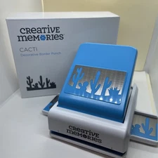 Creative Memories Cacti Decorative Border Punch Brand New