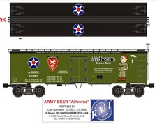 RMT 86131 O Army Beer "Airborne" Woodside Reefer
