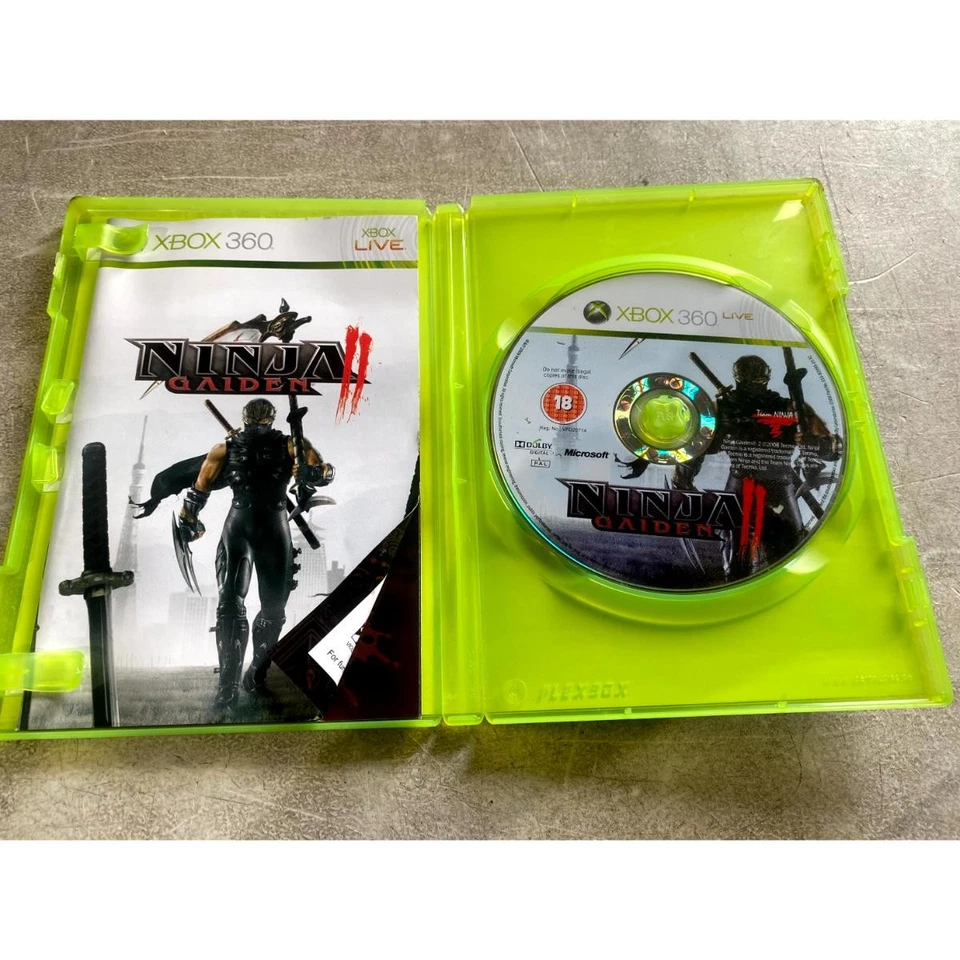 Ninja Gaiden Microsoft XBOX 360 Hack & Slash Action Adventure Video Game - CIB - Image 4 of 4