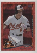 2014 Topps Update Red Hot Foil David Lough #US-109 gh4