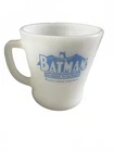 Vintage Batman Milk Glass Coffee Mug