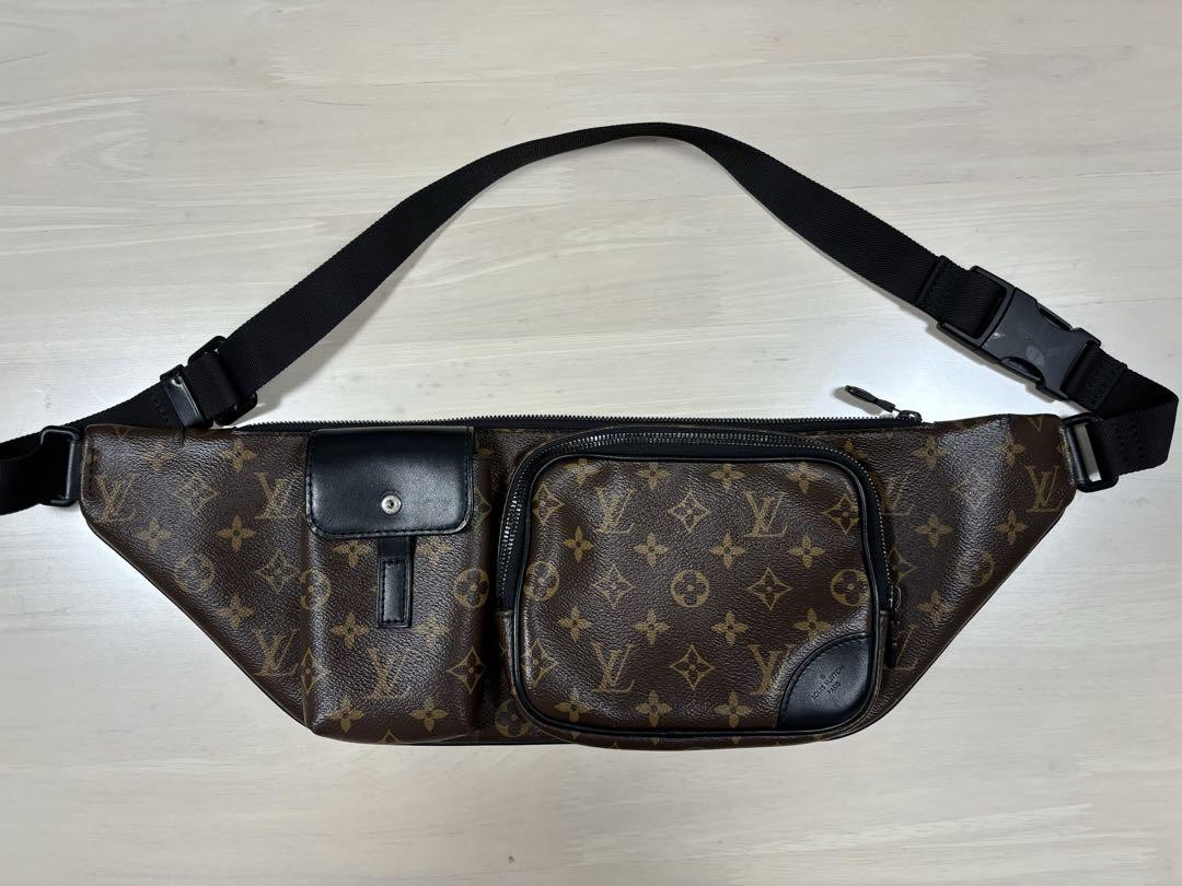 【残少!】Louis Vuitton ルイ・ヴィトン CHRISTOPHER バンバッグ Louis Vuitton Christopher Belt Bag Brown Canvas for sale