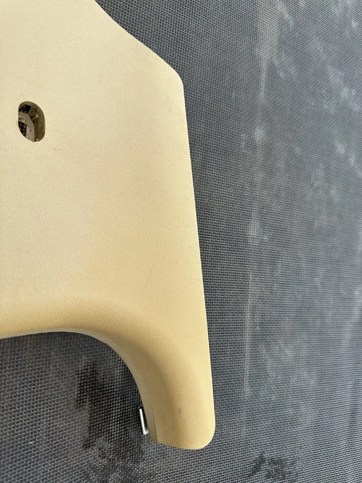 1997 MERCEDES-BENZ E420 W210 FRONT LOWER KICK PANEL TRIM COVER LEFT SIDE TAN OEM - Image 4 of 4