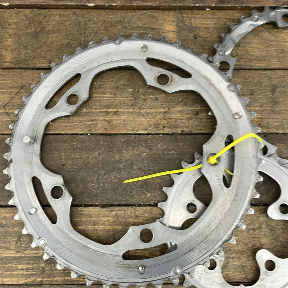 Shimano SG-X Chainring Set 50/39/30T Triple 5-Bolt 130 74 BCD 10-Speed Road - Image 2 of 4