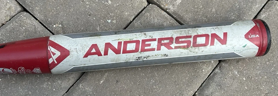 Bate de softbol lanzamiento rápido Anderson RT 2.0 31”-9 aprobado por ASA USSSA Foto 2 de 4