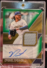 2026 Topps Series 1 - Major League Material Autographs Freddy Peralta...