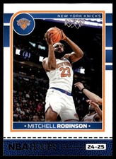 2024-25 Hoops Mitchell Robinson New York Knicks #208