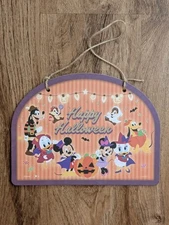 Daiso Disney Halloween Wall Decor Sign