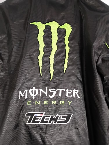 Monster Energy Tech 3 Black Racing Jacket Size XS - Picture 16 of 17