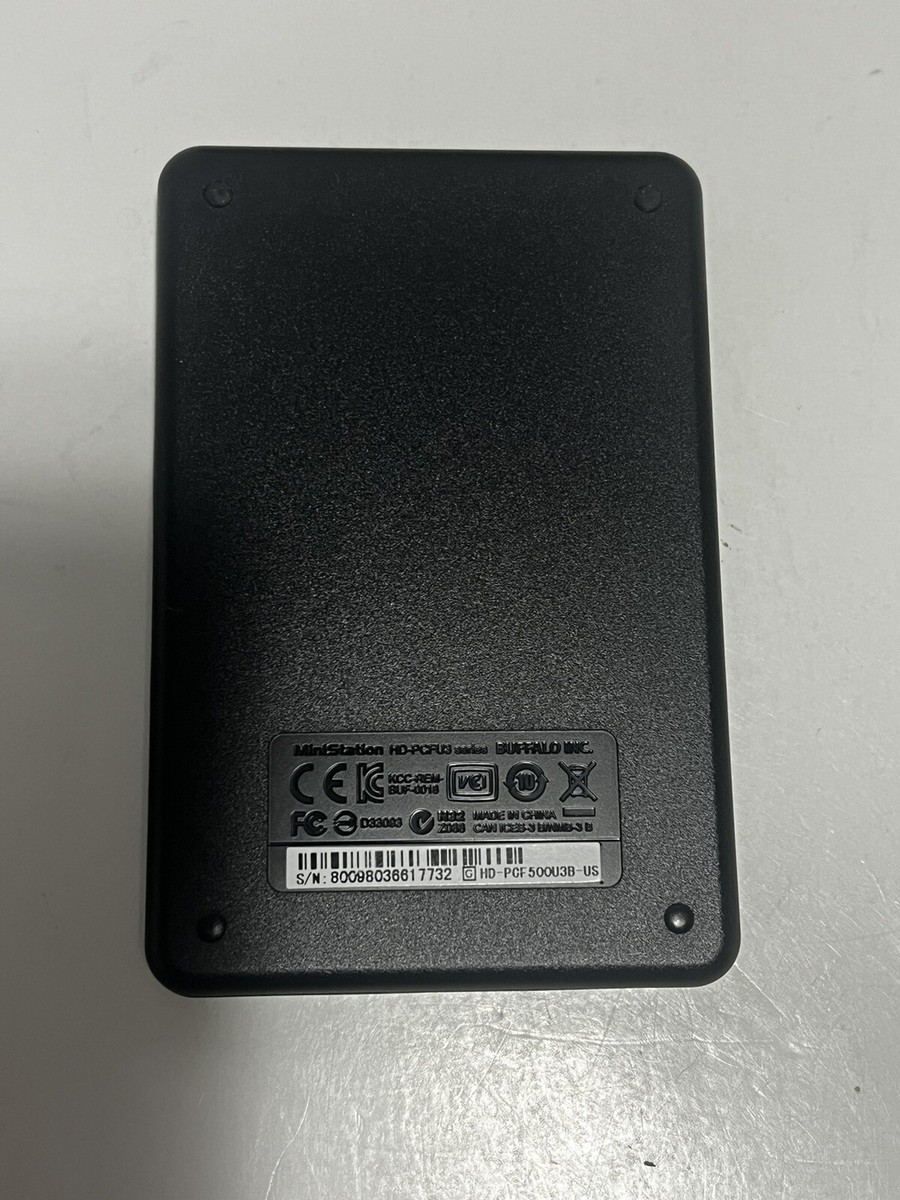 Buffalo Mini Station Ultra-Portable HD-PCFU3 USB 3.0 Hard Drive