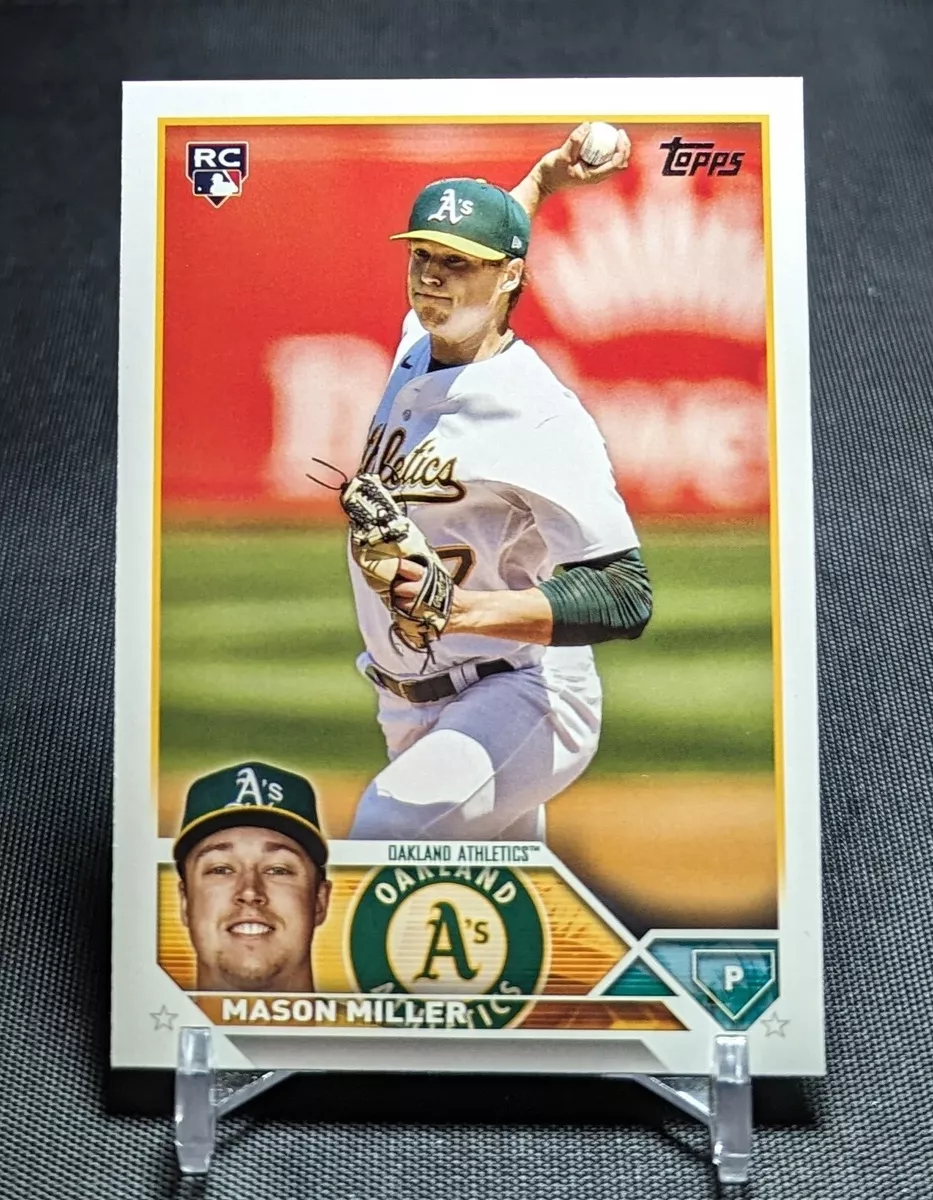 Mason Miller Rookie RC 2023 Topps Update Card #US15 Oakland Athletics