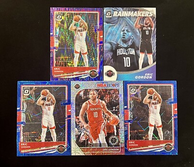 2020 LOT OF 5 ERIC GORDON BLUE VELOCITY, PURPLE SHOCK, SILVER MOJO & MORE