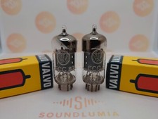 Valvo ECC83 Short Plates Angled O-Getter Matc...
