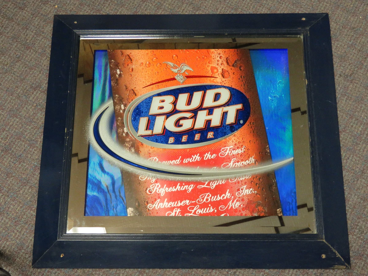 Bud light sale mirror