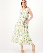 Studio Park x Kerstin Lindquist Regular Flowy Printed Dress Tropical 3X A599190