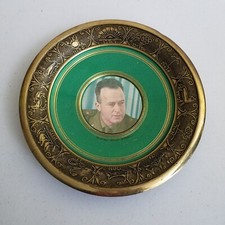 General Yitzhak Rabin Prime Minister Israel Souvenir Tray Plate Jeneral Ravin