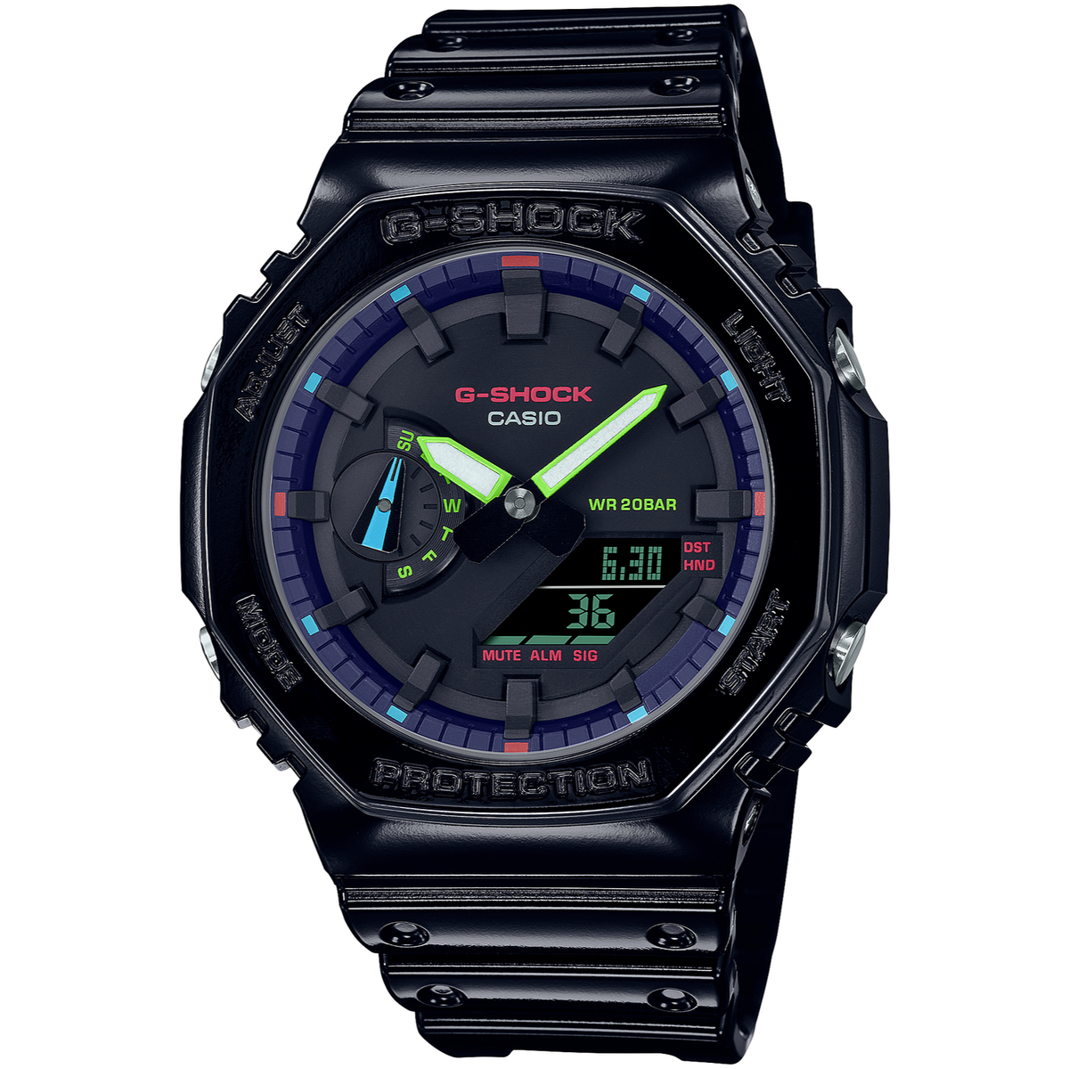 CASIO×ニトリG-SHOCK GショックGA-2100RGB-1AJFカシオ s-l1200.png