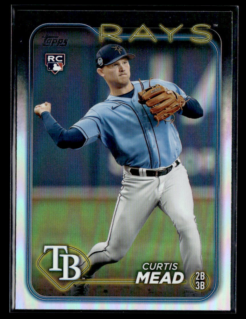 2024 Topps #82 Curtis Mead Gold #/2024
