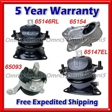 O102 Fits 2018-23 Honda Odyssey 3.5L 10 Speed AUTO Motor & Transmission Mount 4X