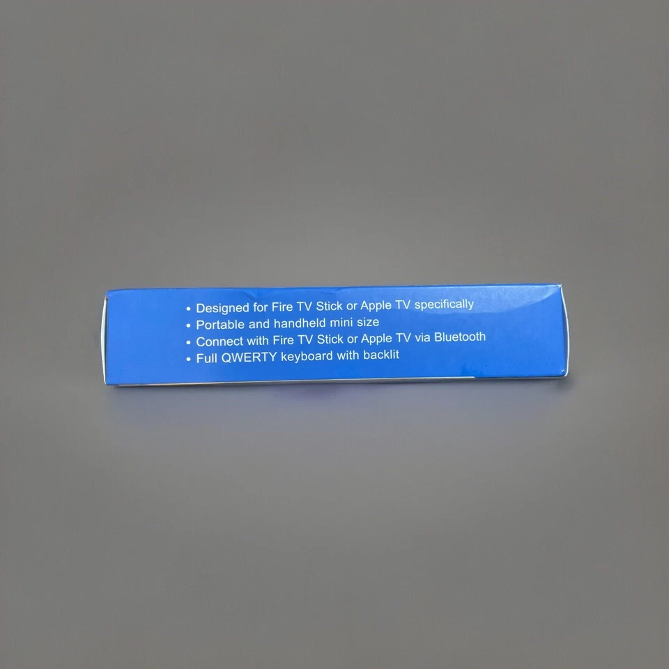 iPazzPort Mini Bluetooth Wireless Keyboard Remote Backlight Fire Stick Apple TV - Image 4 of 4