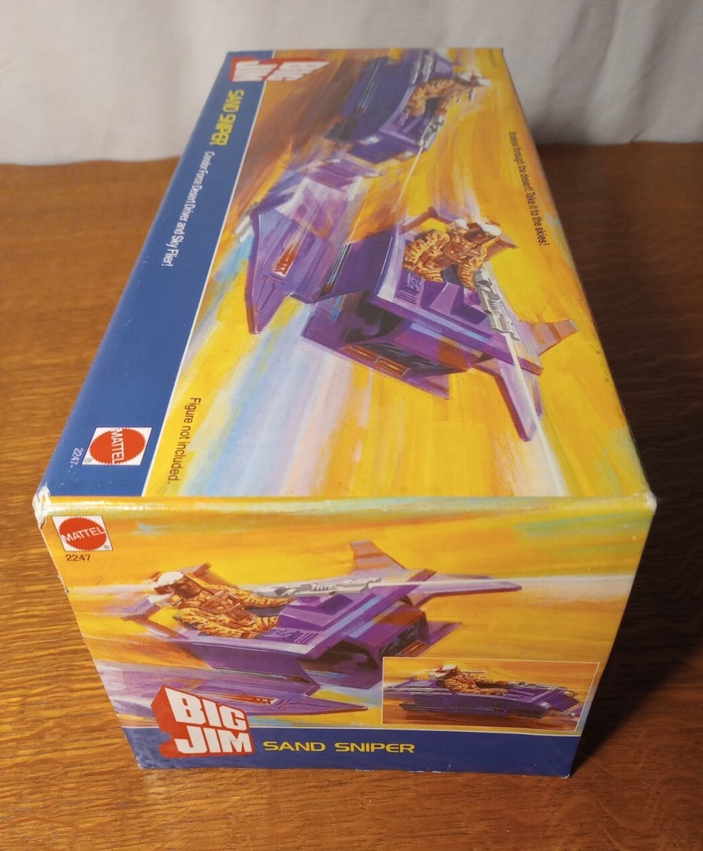 Big Jim Série Commando – Sand Sniper / Pulso Réacteur – Mattel – Neuf En Boîte (ref.2247)