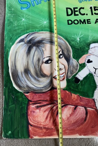 Lamb Chop Puppet SHARI LEWIS Original Art 1979 Henrietta New York Event Sign - 第 4/9 張圖片